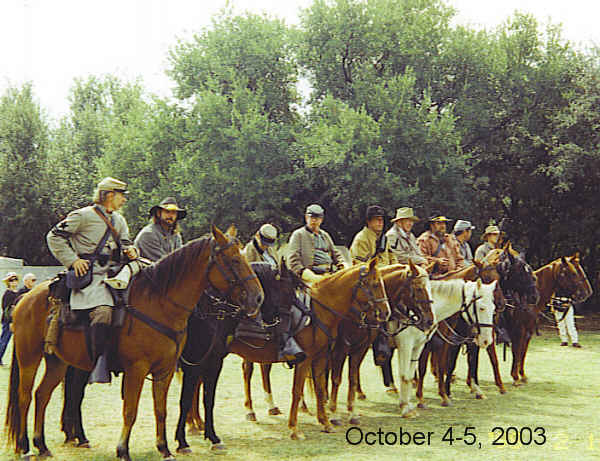 Granbury Civil War Reenactment October 4-5 2003